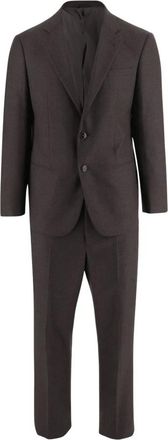 Giorgio Armani Hombre, Trajes, Marr&oacute;n, Talla: 3XL