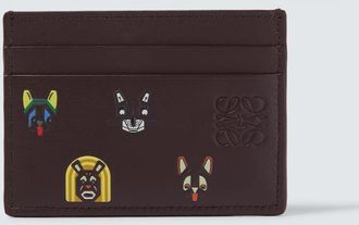 Loewe x Louis Wain leather card holder