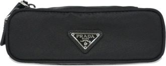 Prada Clutch con zip anni 2010 - Nero
