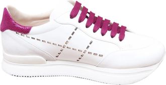 Hogan Lamina Schoen - Dames - Sneakers - Wit - 36 EU - Schoenen