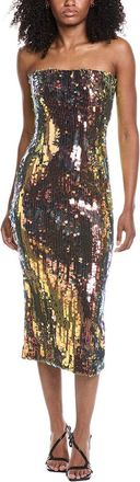 Ramy Brook Oz Midi Cocktail Dress