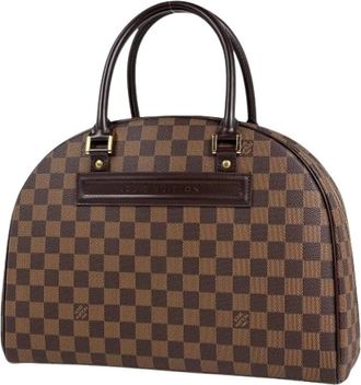 Louis Vuitton Pre-owned Handbags, female, Brown, Size: ONE SIZE Pre-owned N41455 Boston Bag