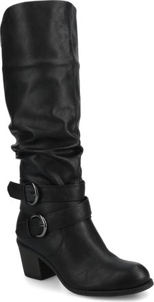 Journee Collection Women & apos;s Medium and Wide Width Wide Calf Late Boots