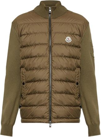 Moncler HYBRID CARDIGAN Size: XL, colour: KHAKI