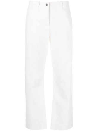 Nili Lotan Jeans dritti Tomboy - Bianco