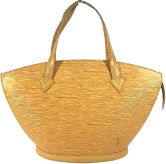 Louis Vuitton Pre-owned Handbags, female, Yellow, Size: ONE SIZE Pre-owned Vintage Handbag