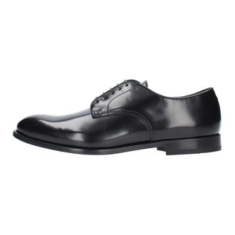 Doucal's Du 1003Yorkuf 007Nn 00 Veterschoen - Heren - Nette schoenen - Zwart - 41 EU - Leer - Schoenen