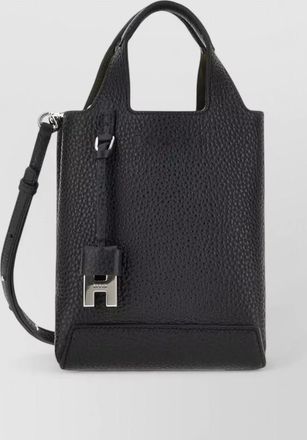 Hogan mini leather tote bag