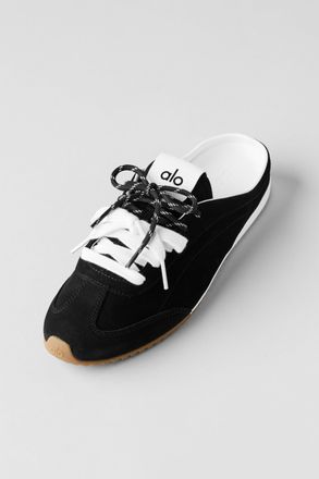 Alo Sunset Sneaker Mule in Black, Size: 9.5W