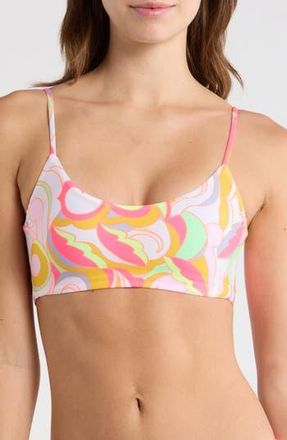 Maaji Ceci Reversible Bikini Top in Pink at Nordstrom Rack, Size Medium