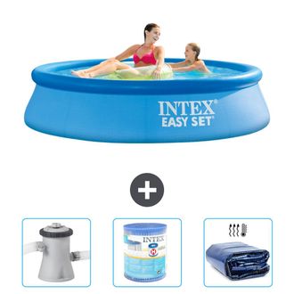 Intex Piscina Easy Set Redonda - 244x61 Cm - 6-piezas S21272
