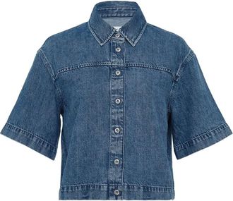 Rag & Bone Camicia Stevie a maniche corte - Blu