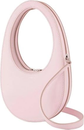 Coperni Hobo Bags - Mini Swipe Crossbody - Leather - Pink - Gr. unisize - in Rosa - für Damen
