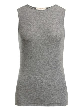 12 Storeez crew-neck tank top - Grey