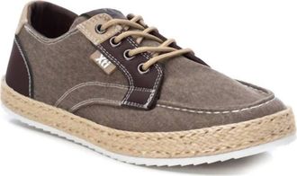 Xti Mens Armand Casual Sneakers In Dark Beige
