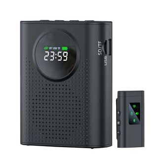 OEM Amplificador De Voz Port&aacute;til Con Micr&oacute;fono Y Auriculares, Bater&iacute;a Recargable De 2600 Mah, Ideal Para Profesores, Gu&iacute;as, Entrenadores Y Presentadores