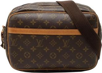 Louis Vuitton Pre-owned Reporter PM - Dames - Vintage Schoudertas - Bruin - ONE Size - Leer - Vintage