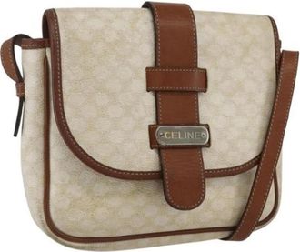Celine Pre-owned Vintage Cross Body Bag - Dames - Vintage Schoudertas - Wit - ONE Size - Vintage