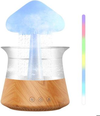 OEM Humidificateur DAir Lampe Pluie, Diffuseur DHuile Essentielles, Cloud Humidificateur Avec 7 Lumi&egrave;res Led De Couleur, Grain De