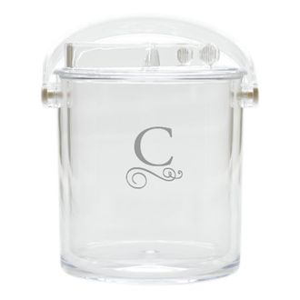 Carved Solutions Acrylic Insulated Ice Bucket With Tongs -Pi-Flourish-A