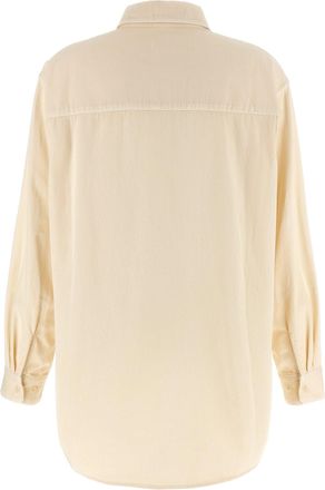 Christophe Lemaire Cotton Canvas Shirt - Cream