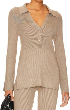 525 america Gemma Top In Cashew Heather