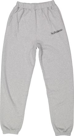 Aries Mini Problemo Print Detail Joggers, Size Medium