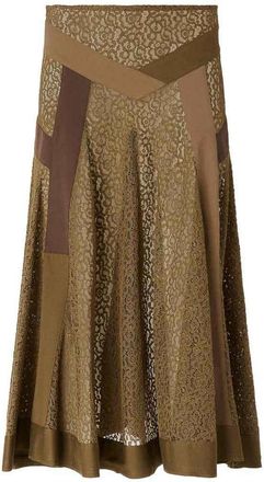 Pinko Brown Sagrantino Long Skirt