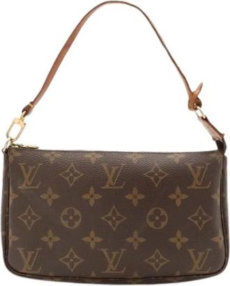 Louis Vuitton Pre-owned Pochette - Dames - Vintage Schoudertas - Bruin - ONE Size - Vintage