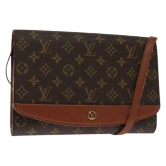 Louis Vuitton Pre-owned Cross Body Bags, female, Brown, Size: ONE SIZE Pre-owned Monogram Canvas Shoulder Bag
