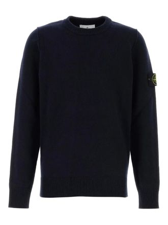 Stone Island 5100072 trui met ronde hals - Blauw
