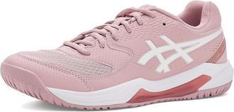 Asics Womens GEL-Dedicate 8 Tennis Shoe Womens Shoes Morganite/White : 11.5 B - Medium, Synthetic