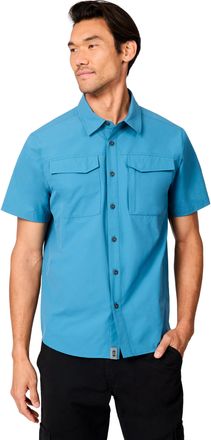 Free Country Mens Sedona Rip-Stop Short Sleeve Explorer Shirt