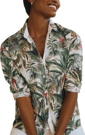 J.McLaughlin J. McLaughlin Britt Silk-Blend Blouse