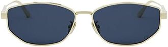 Dior Metallic Zonnebril - Dames - Zonnebrillen - Geel - 57 MM - Accessoires