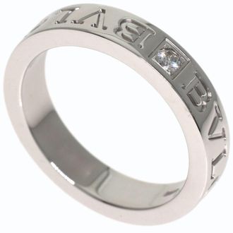 Bulgari White Gold (18K) Band Ring (Pre-Owned)