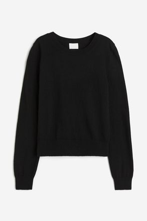 H&M Feinstrickpullover - Schwarz