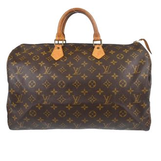 Louis Vuitton Speedy Monogram Canvas Brown Canvas Handbag (Pre-Owned)
