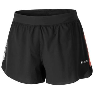 Salomon S/Lab Speed 3 Laufshorts f&uuml;r Damen | schwarz