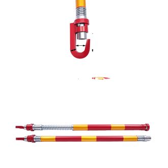 OEM Asta Di Traino In Acciaio Resistente, Elevata Capacit&agrave; Di Carico, Colore Rosso