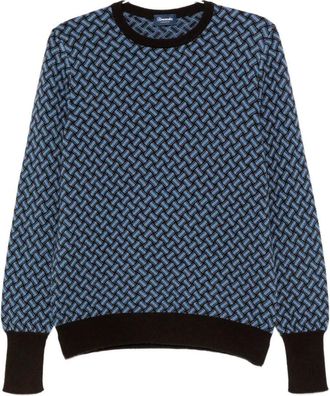 Drumohr Long Sleeve Crew-Neck Sweater