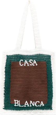 Casablanca Borsa tote Tennis - Marrone
