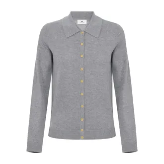 Elisabetta Franchi Donna, Maglie, Grigio, M, new
