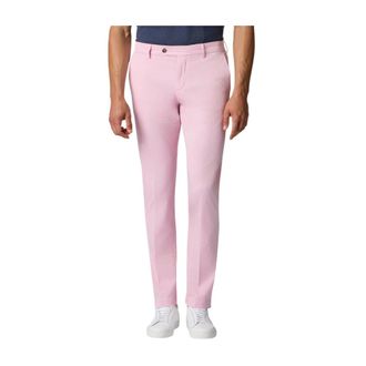 Brooks Brothers Regular Fit Stretch Cotton Gabardine Chino - male - Brooks Brothers - Chinos - Pink - W42 - Trousers