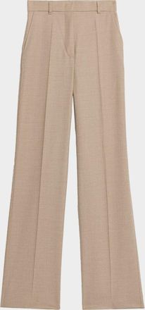 Max Mara Lambro Wool Flannel Trousers