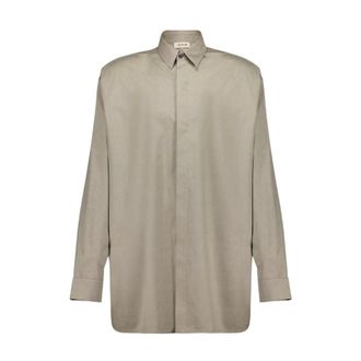 Fear of God Oxford Vented Button-Up Shirt - male - Fear Of God - Casual Shirts - Green - M - Shirts