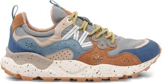 Flower Mountain Sneakers Yamano 3 in pelle scamosciata - Blu