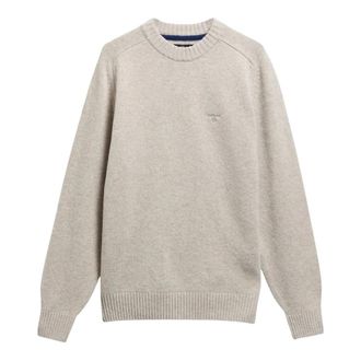 Barbour Newtown Crew Neck Jumper - Heren - Truien - Grijs - Maat: S Wol