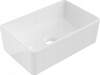 Desconocido Desconocido - Lavabo Cer&aacute;mico Sobre Encimera, 36,5x23,5x12 Cm, Blanco