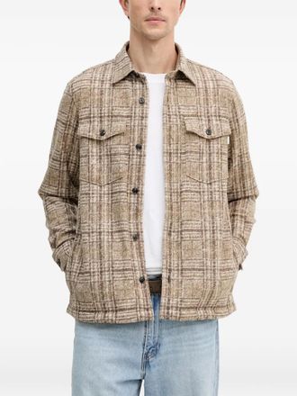 Joop Giacca-camicia a quadri - Toni neutri